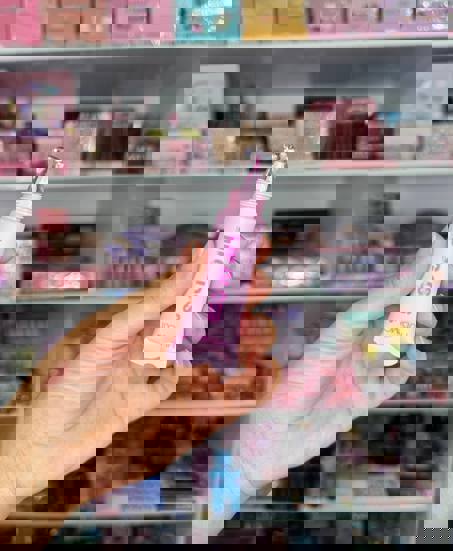 لیپ گلاس کریستالی هدی موجی